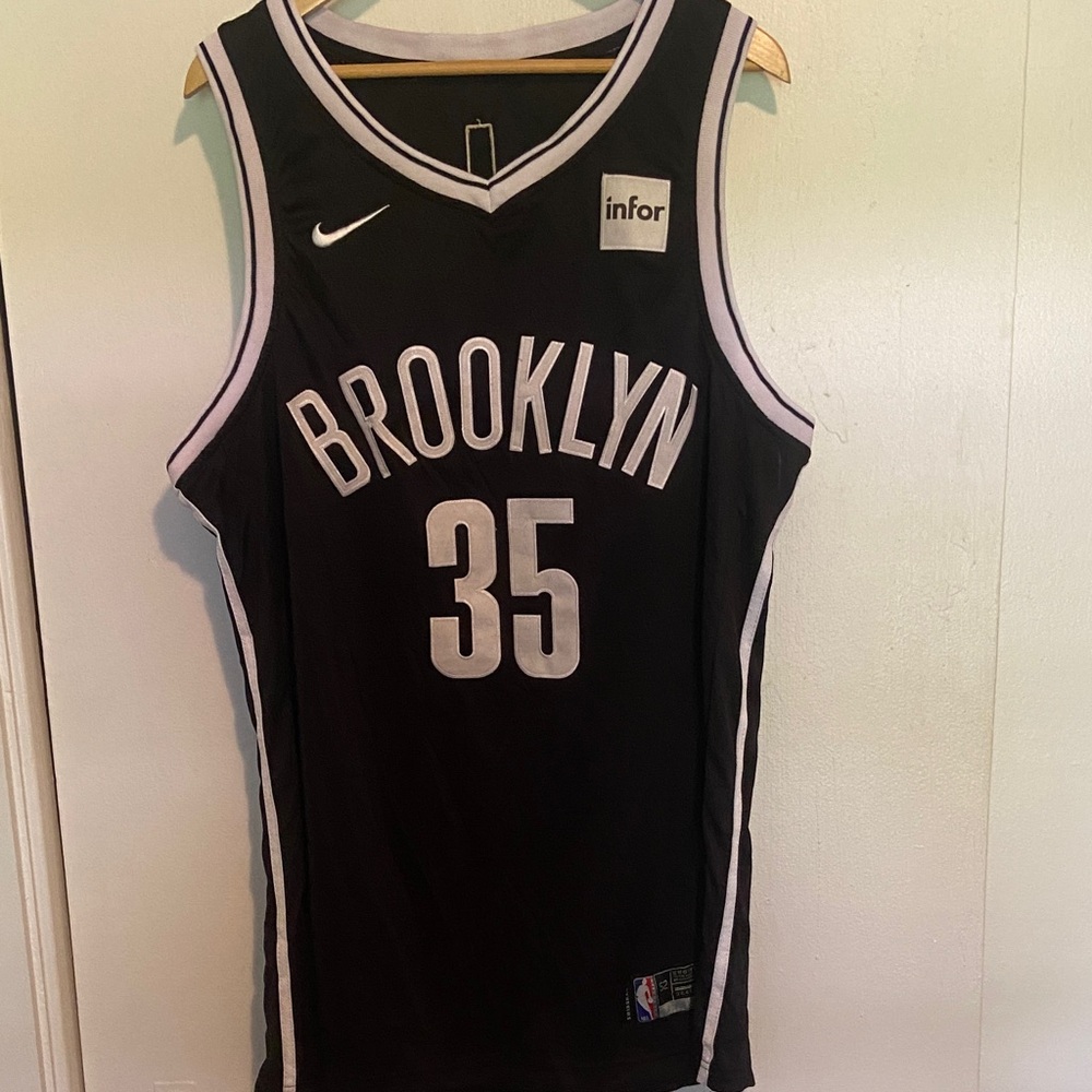 Nike Brooklyn Nets Kevin Durant Swingman Jersey with Infor Sponsor Patch
